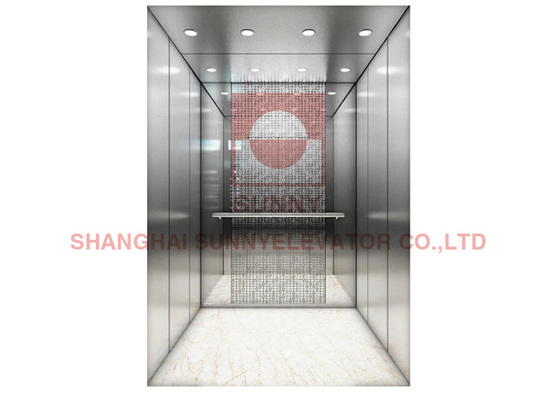 Titanium zwarte spiegel roestvrij staal voor passagiers lift