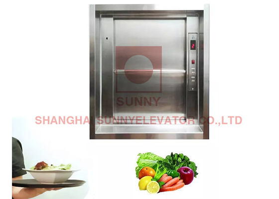 100kg Mini Dumbwaiter Elevator Food Lift voor Materiële Ladingsoverdracht