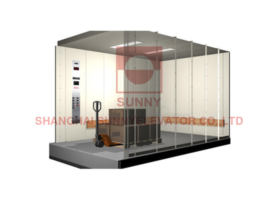 1350 kg Standaard ontwerp Geverfde stalen haarlijn Goederen Lift Cargo Lift Met ARD