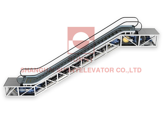 30° / 35° Commerciële roltrap gebruikt luxe aluminium handrail