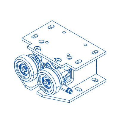 ≤6M/S Rated Speed Elevator Roller Clamp Elevator Safety Parts