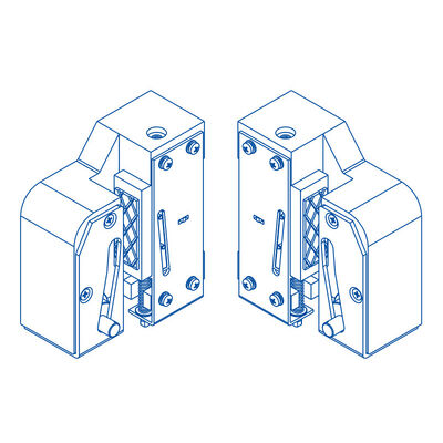 575-2800Kg P+Q Lift Progressive Safety Gear Lift Spare Parts