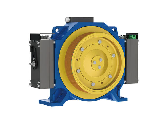 1.0·1.75 m/s Nominale snelheid Permanente magneet Synchrone tandwielloze trekmachine met Φ320 mm scheef en 3000 kg belasting