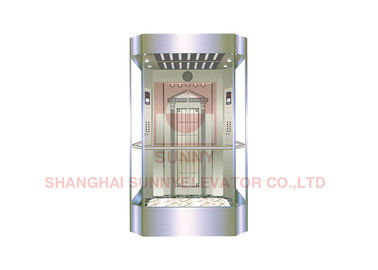 2000kg vierkante van de de Observatielift van de Vorm Panoramische Lift Volledige het Glascabine