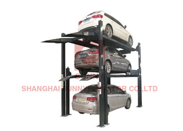 Speciale Vier Post Autoparkerenlift met de Garagemateriaal van het Liftvoertuig