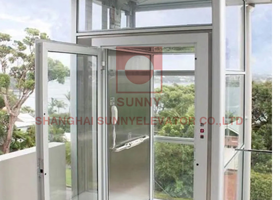Bezienswaardigheden bezoekende van de de Lift Panoramische Observatie van de Passagierslift het Glaslift