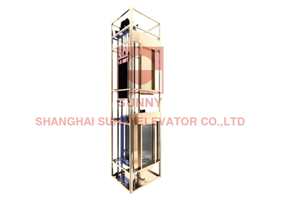 Hydraulische 1/2/3 vloeren schachtloze lift putloze lift persoonlijke woning lift lift voor villa woning