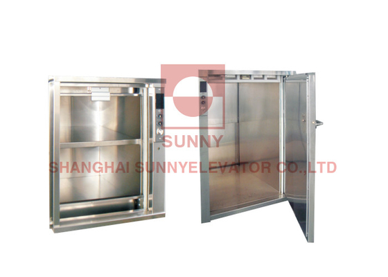 Restaurant Keuken Mini Food Lift 100kg Dumbwaiter Lift Lift Modern 304 roestvrij staal