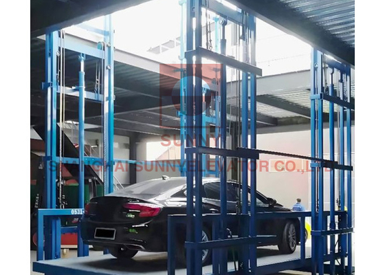 Spoorwagenafzetting voor veilige parkeergarages met een hoge capaciteit