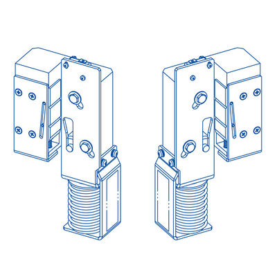 9/10mm Breedte van geleiderails elektronische veiligheidsuitrusting toegang lift onderdelen
