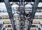 2000mm Pit Depth Mirror Stainless Steel Lift van de Capsule de Panoramische Passagier