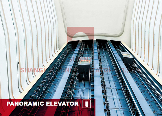 Fuji Panorama Lift 12 personen Passagiers Residentiële glazen lift