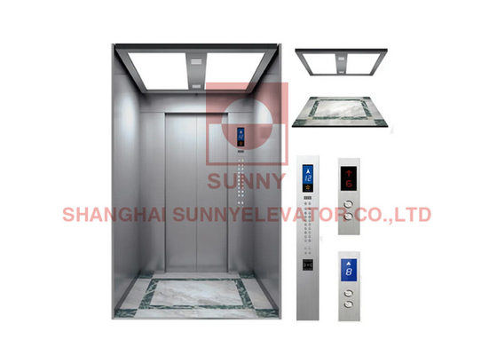 800 - 1250 kg Huis Winkelcentrum Passagierslift Lift Kleine machinekamer