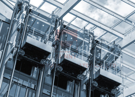 1.75m/S de Zaal van de roestvrij staalmachine Minder Lift 6 Passagierslift