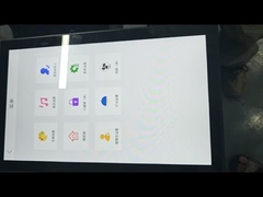 VVVF Besturing 1000Kg Roestvrijstalen Spiegel Ziekenhuis Lift Met LED Licht